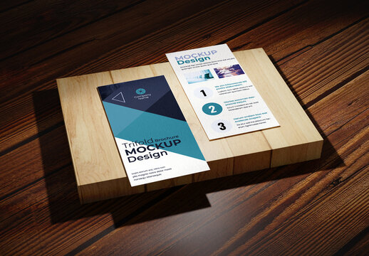 Trifold Brochure Mockup Design