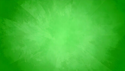 Radiant Green Grunge Canvas with Subtle Sunbeam Pattern