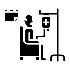 Chemotherapy schedule icon