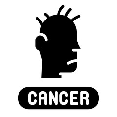 Cancer patient icon