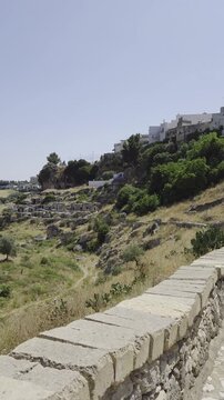 The village of Ginosa in Puglia, Italy.
