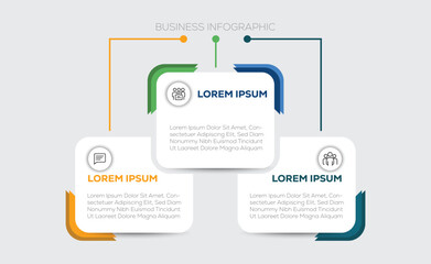 Infographic template design.  business concept with 4 steps or options, can be used for workflow layout, diagram, annual report, web design.