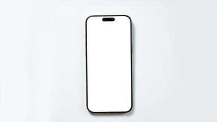 Smartphone Transparent PNG Image, Blank template for mockup , device front view shadow Mobile phone app user experience UX or app UX	