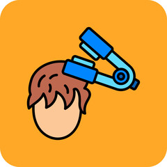 Hair straightener Icon