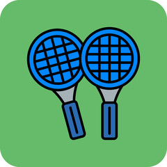 Tennis Racket Icon