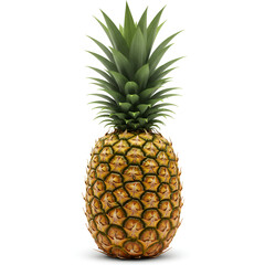 pineapple isolated on white background