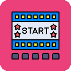 Movie start Icon