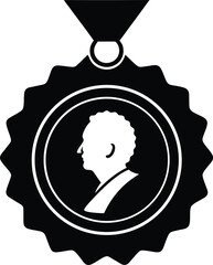 nobel prize medal on white background (1).eps