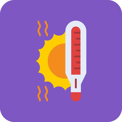 Hot temperature Icon