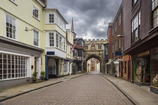 Salisbury High Street Gate leading to the Cathedral