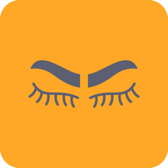 Obraz premium Eyelashes Icon