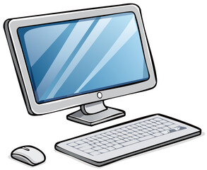 Complete Computer Workstation
