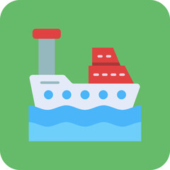 Obraz premium Ship Icon