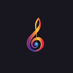 Obraz premium a logo for a music channel