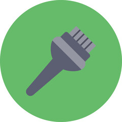 Hair dye brush Icon