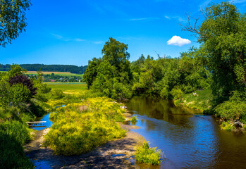The idyllic river Altmühl