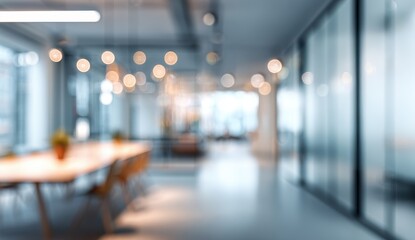 Blurred modern office interior (4)