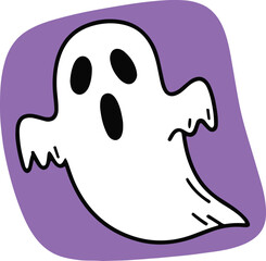 Spooky Halloween icons set for festive seasonal design and decorations