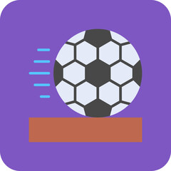 Fototapeta premium Soccer Icon