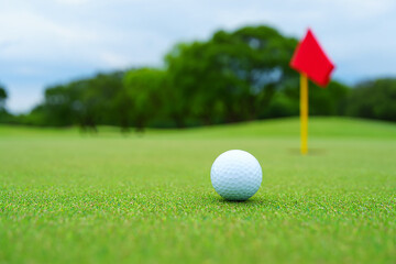 Obraz premium Golf Collection: Swing, Equipment, and Sports Lifestyle