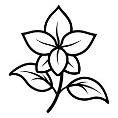 weigela vector illustration  on white background