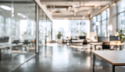 Blurred modern office space (2)