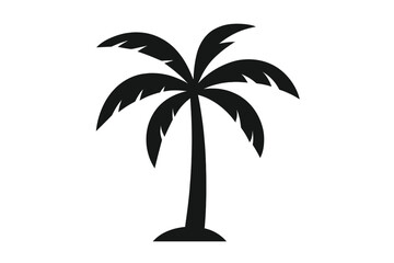 Illustration of a palm tree symbolizing a tropical getaway and relaxed vacation vibe