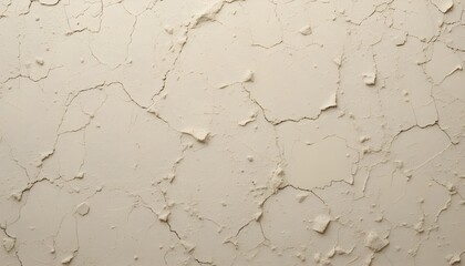 Neutral Beige Stucco Surface Background with Subtle Plaster Texture Detail