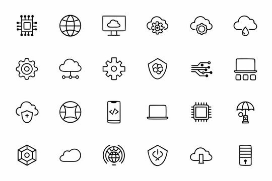 A conceptual minimalist bundle that merges symbolic computing and global internet interaction in one-line elegance. Ideal for tech blogs, tutorials, and IT branding.