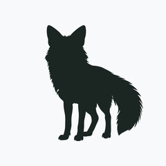 Obraz premium fox vector illustration