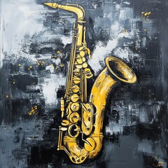 a saxophone