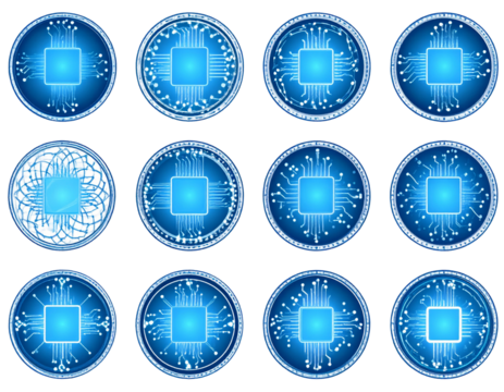 buttons for web vector