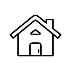 home icon on white background