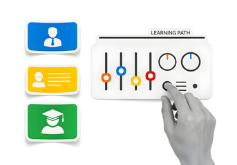 Customize Your Learning Journey with Interactive Controls and Profile Options, Chart Your Professional Development, and Unlock Your Potential with Personalized Education Paths
