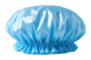 Shower cap design home use product fashion accessory isolated on transparent background