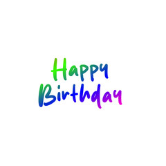 Wish someone a very happy birthday with this vibrant, colorful greeting card design for a special celebration