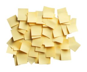 Creative organization techniques office workspace collection professional environment top view productivity isolated on transparent background