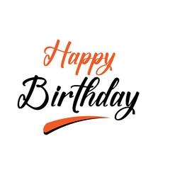 Wish someone a happy birthday with this simple and elegant greeting card design for any age