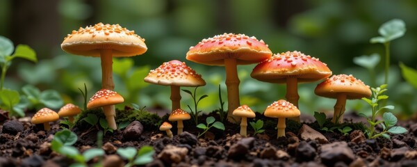 mushrooms play a dual role in the carbon cycle by both emitting carbon during respiration and enabling long term storage in soils