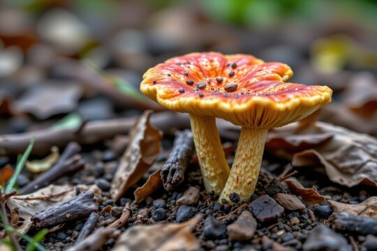 fungi that contain muscarine stimulate cholinergic pathways in the brain causing excessive salivation and visual blurring