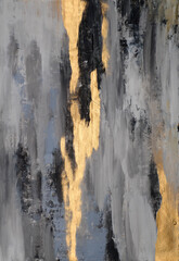 Abstract artwork with dynamic lines and soft colors, creating a harmonious and modern composition, perfect for contemporary interior design and artistic projects