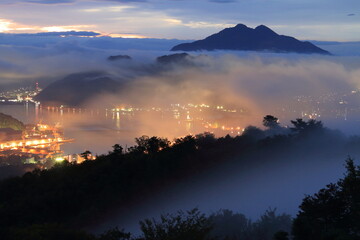 Obraz premium 五老ヶ岳公園から見た雲海