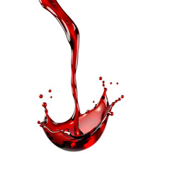 Dynamic Pour Captivating Liquid Splash