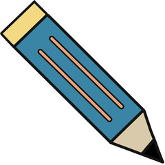 pencil and eraser 연필 문구류 사무용품 필기구