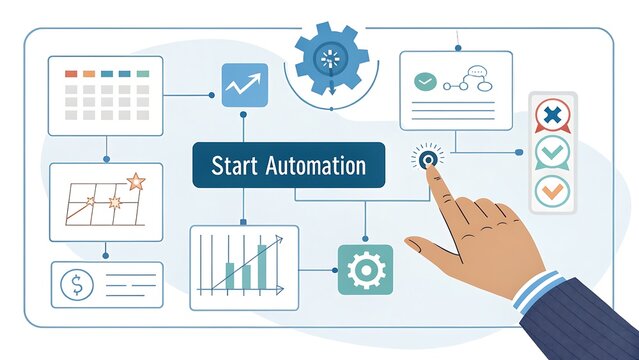 Boost business efficiency with automation solutions, enhance productivity and drive growth, simplifying tasks with ease