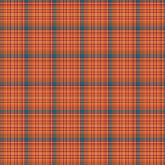 Seamless vector illustration of red and white plaid pattern, a classic gingham fabric texture for a checkered design backdrop
