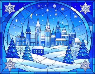 stained glass window