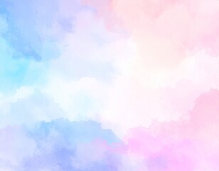 Pastel Abstract Watercolor Wash