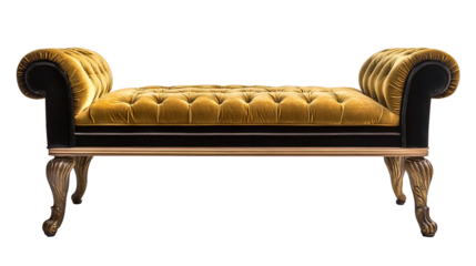 Premium Gold Trimmed Bench