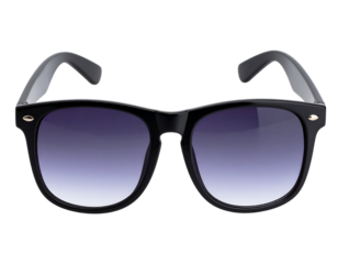 Pair of sunglasses isolated on transparent background